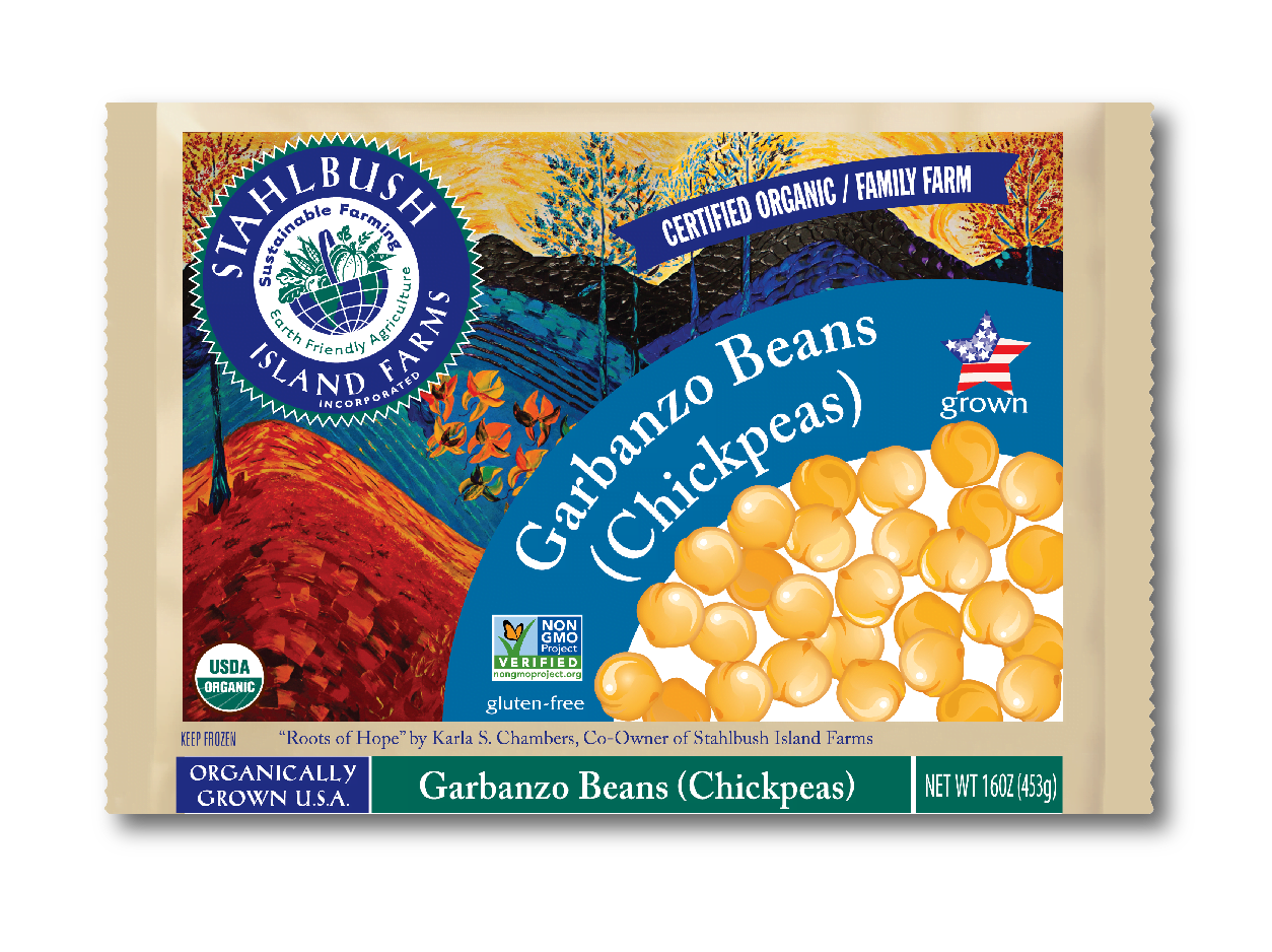 Garbanzo Beans Stahlbush Island Farms