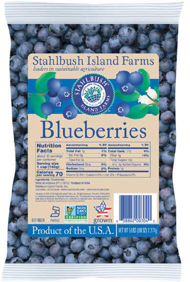Blueberry BAg@4x