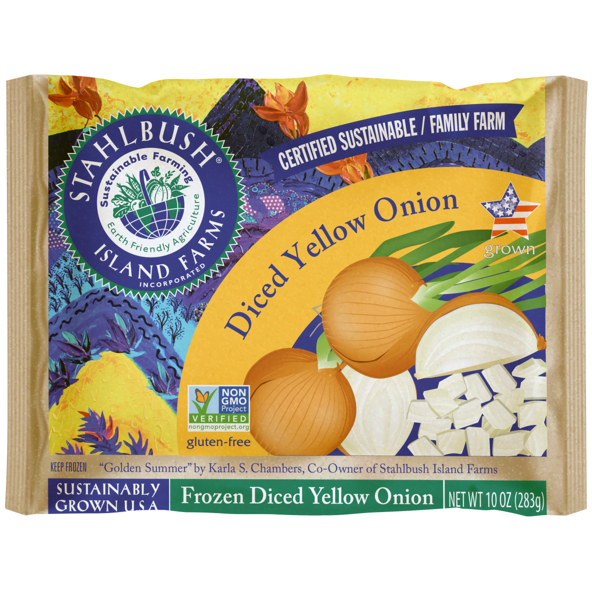 Diced Onion Stahlbush Island Farms