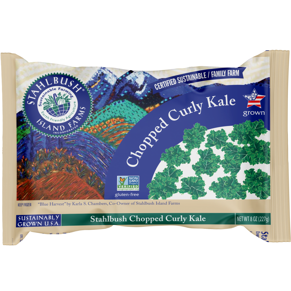 Chopped Curly Kale Stahlbush Island Farms