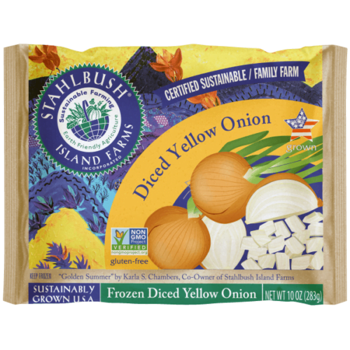 Stahlbush Island Farms Diced Yellow Onion