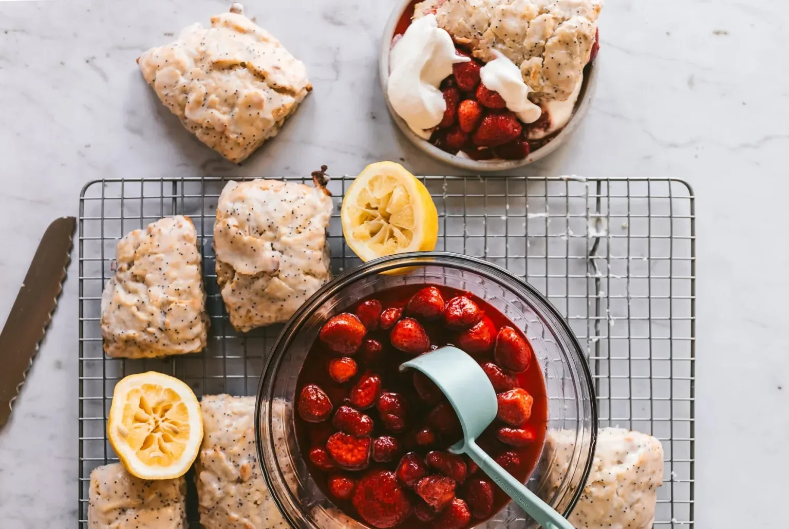 strawberry dessert