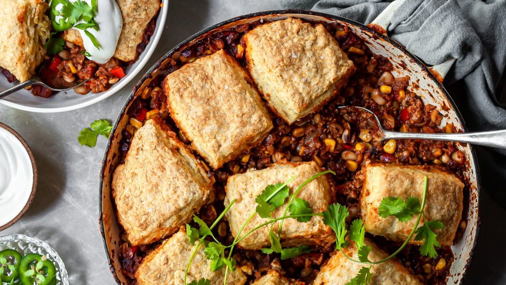 Vegan Chili Pot Pie