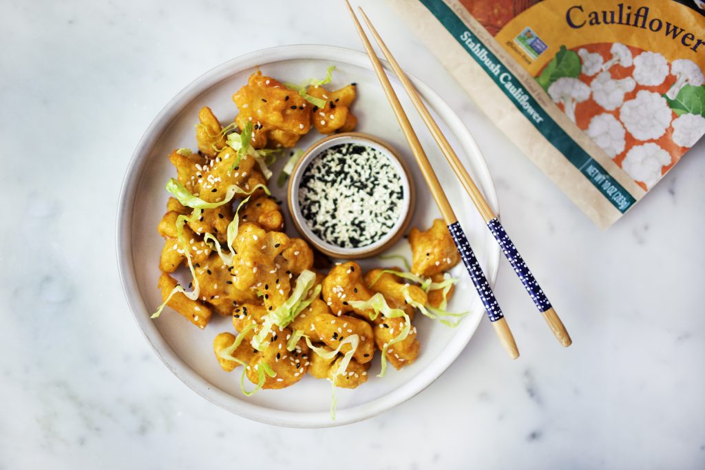 Spicy Sweet Cauliflower Wings
