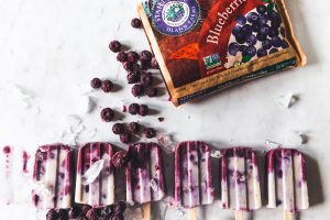Blueberry Coconut Creamsicles