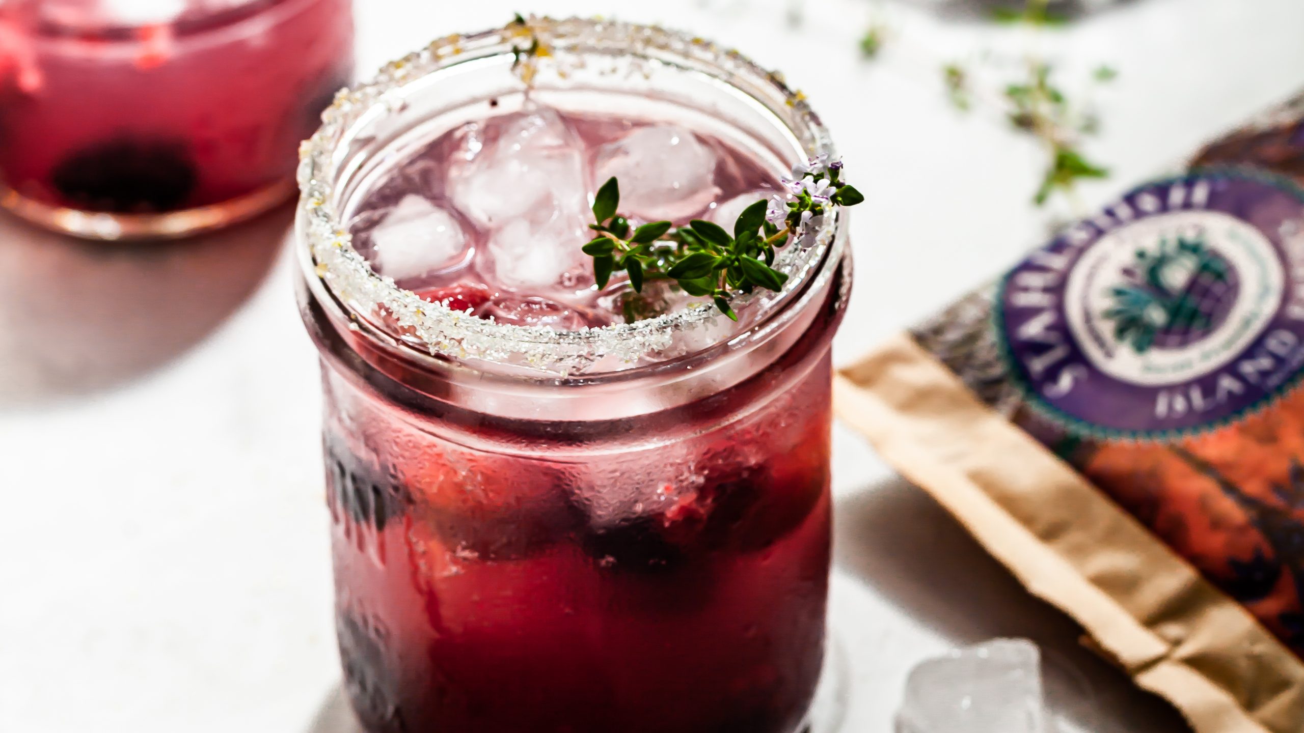16 x9 Crop – Branded Berry Spritzer by Bronwyn Fraser Berry Lemon Thyme Spritzer