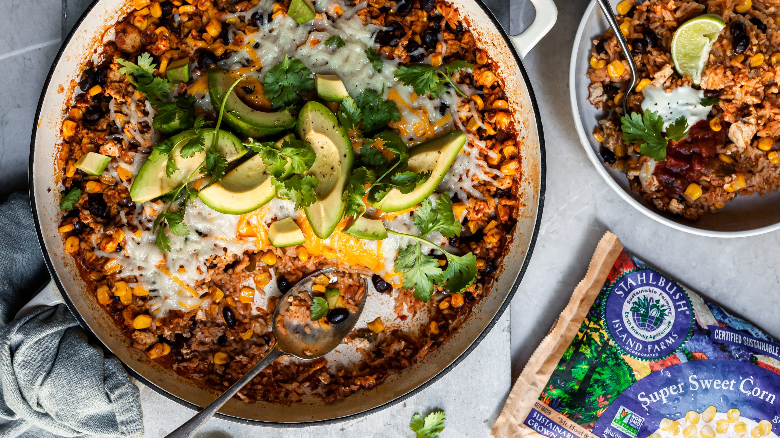 16 x9 Branded Mexican Rice Skillet by Bronwyn Fraser Mexican Rice Casserole