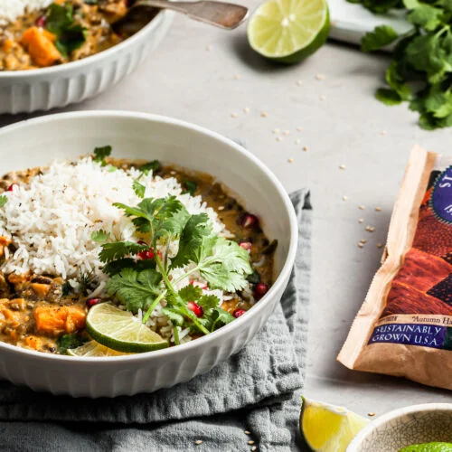 Sweet Potato Lentil Curry