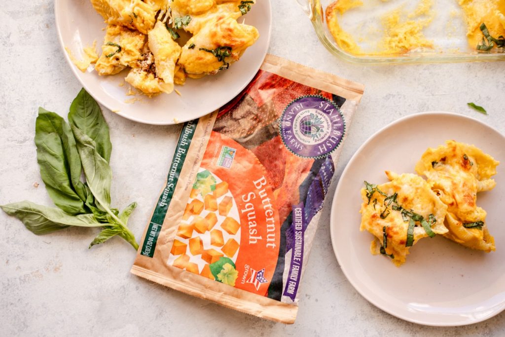 Butternut Squash Stuffed Shells