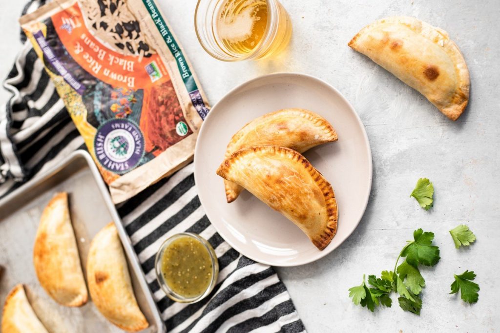 Chicken Tinga Rice Empanadas