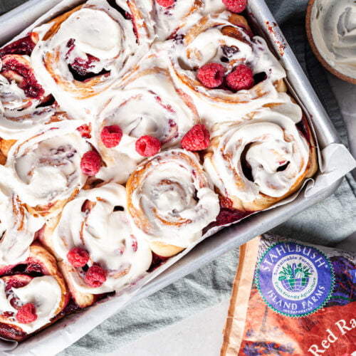 Raspberry Sweet Rolls