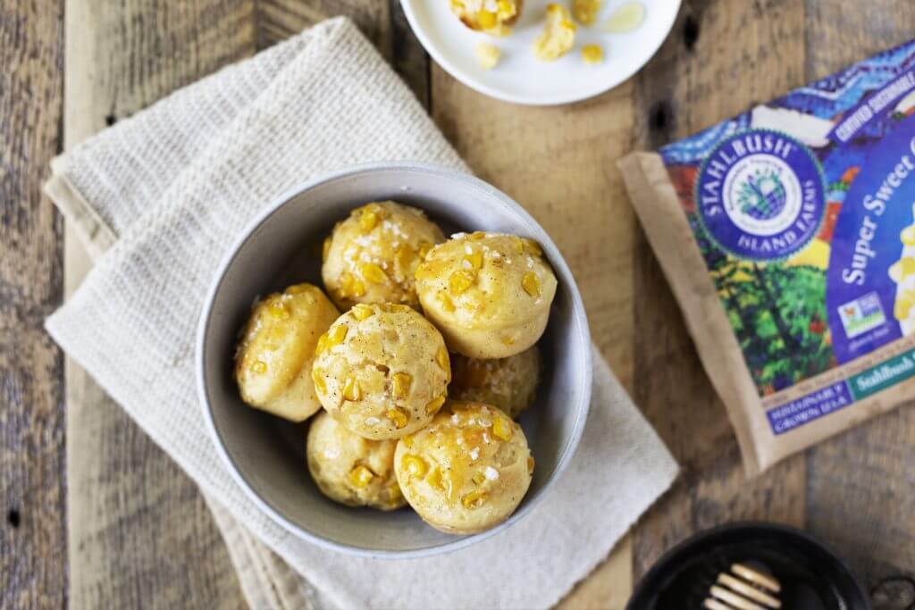 Honey Cornbread Muffins