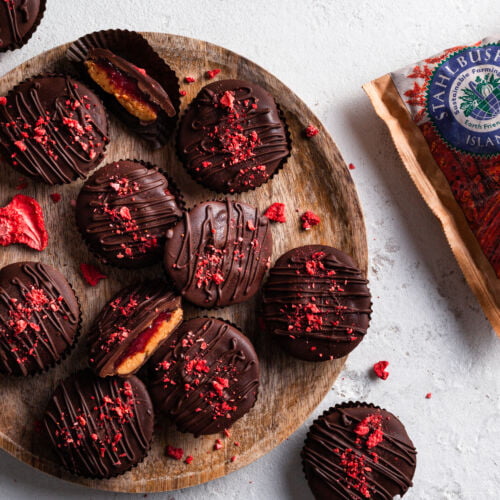 PB Strawberry Jam Cups