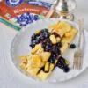 Caramelized Blueberry Crêpes
