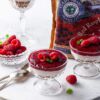 No Bake Raspberry Cheesecake Jars Stahlbush Island Farms Frozen Red Raspberries