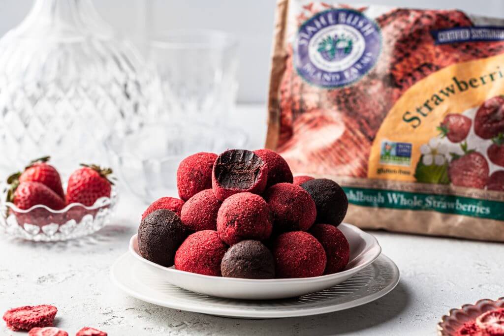 Chocolate Strawberry Truffles