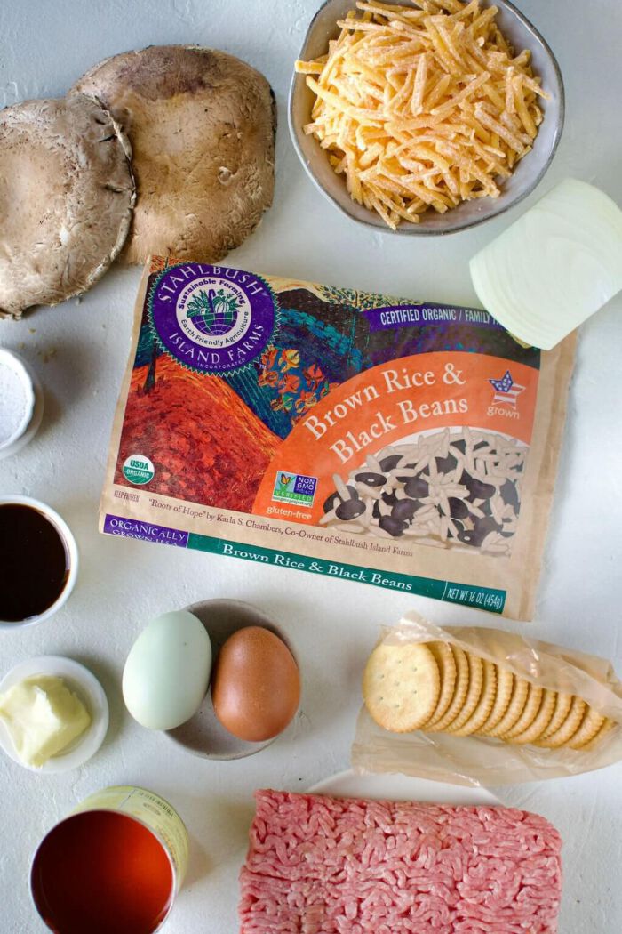 Stahlbush Island Farms Frozen Brown Rice and Black Beans