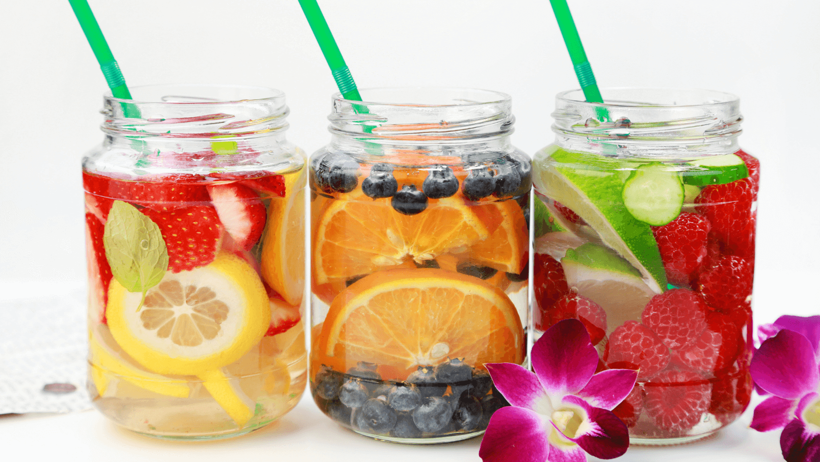 fruit infused water