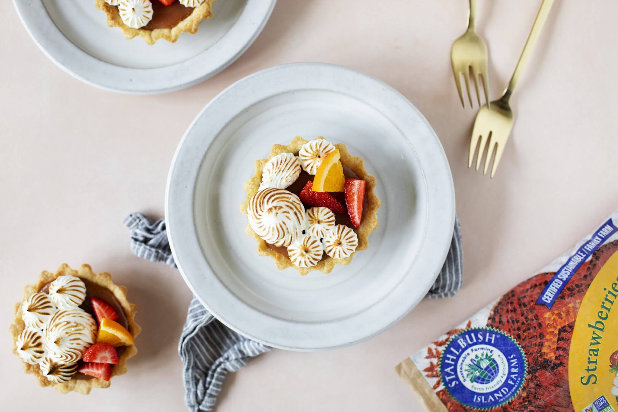 stahlbush strawberry orange tart v Strawberry Orange Tart