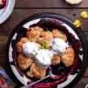 Easy Stahlbush Blueberry Cobbler