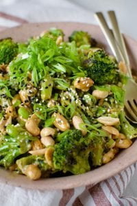 Roasted Broccoli & Edamame Salad