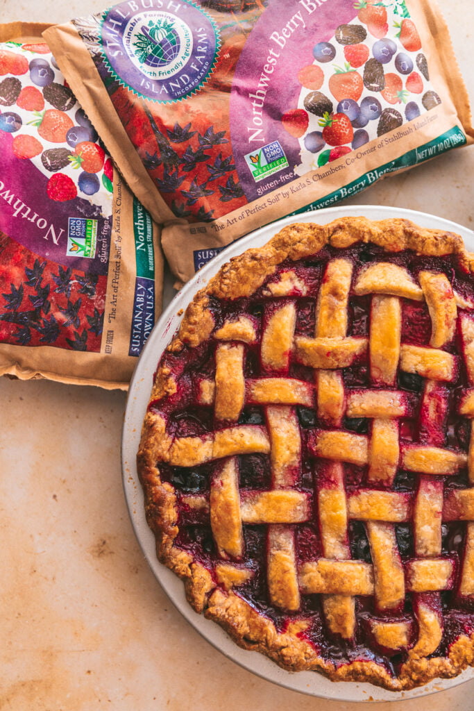 Northwest Berry Pie