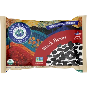 organic frozen black beans