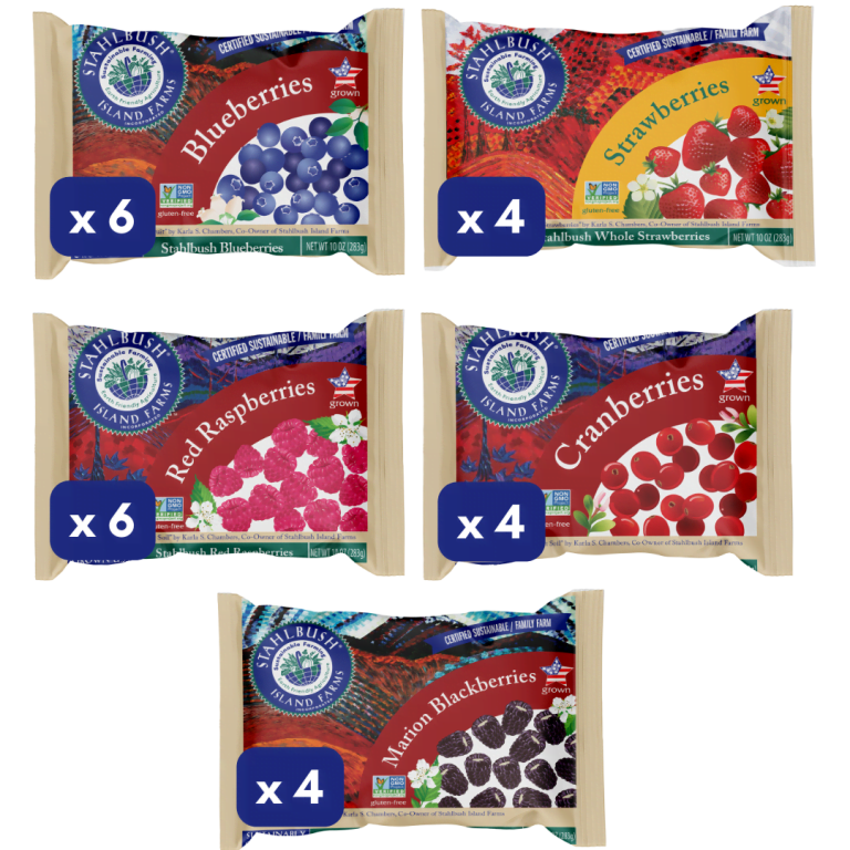 Stahl Red Raspberry Frozen Red Raspberries - Stahlbush Island Farms