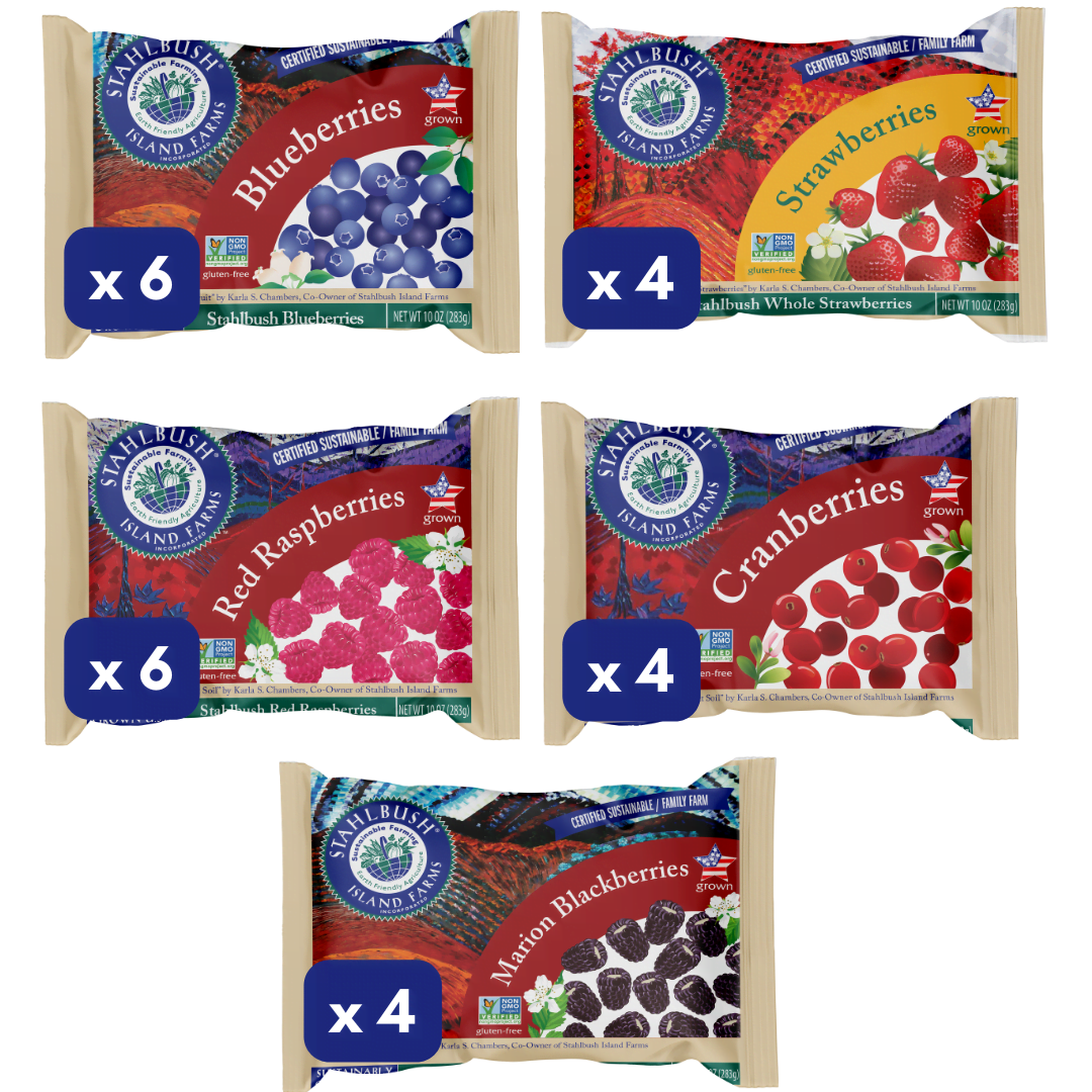 Red Raspberries Stahlbush Island Farms