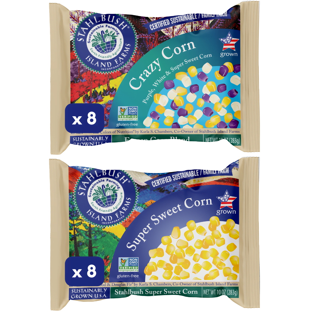 IT'S CORN! 16-Bag Variety Pack - Stahlbush Island Farms