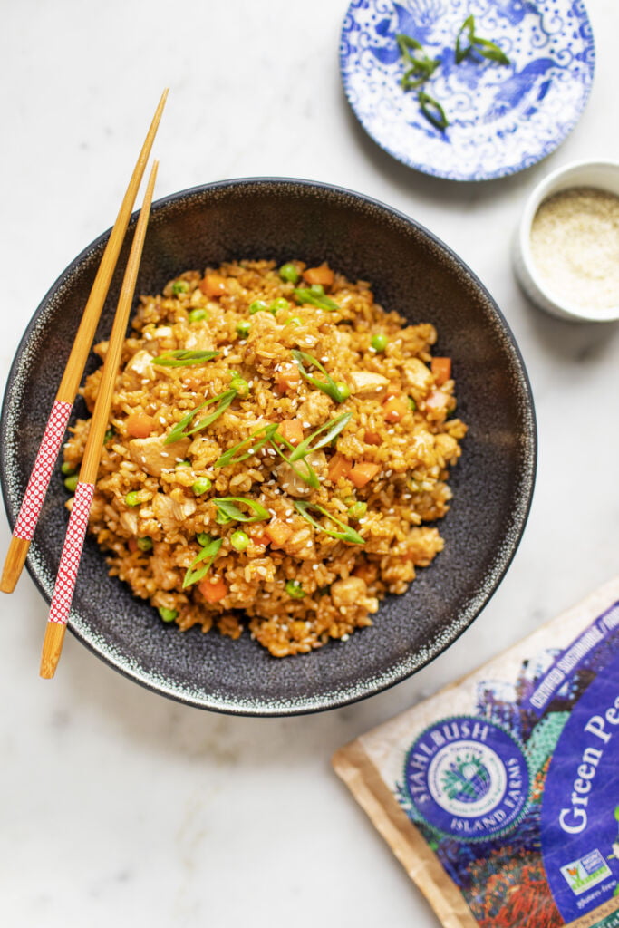 Skillet Chicken Fried Rice
