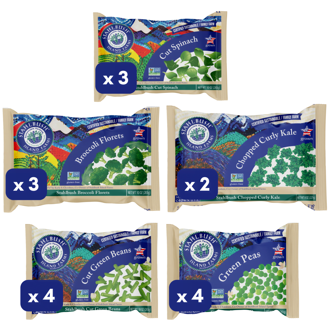 Super Greens 16 Pack Stahlbush Island Farms super-greens-16-pack-stahlbush-island-farms