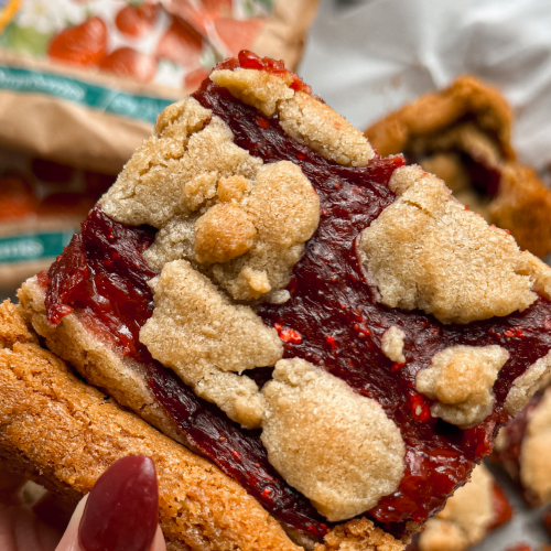 Easy Strawberry Rhubarb Bars