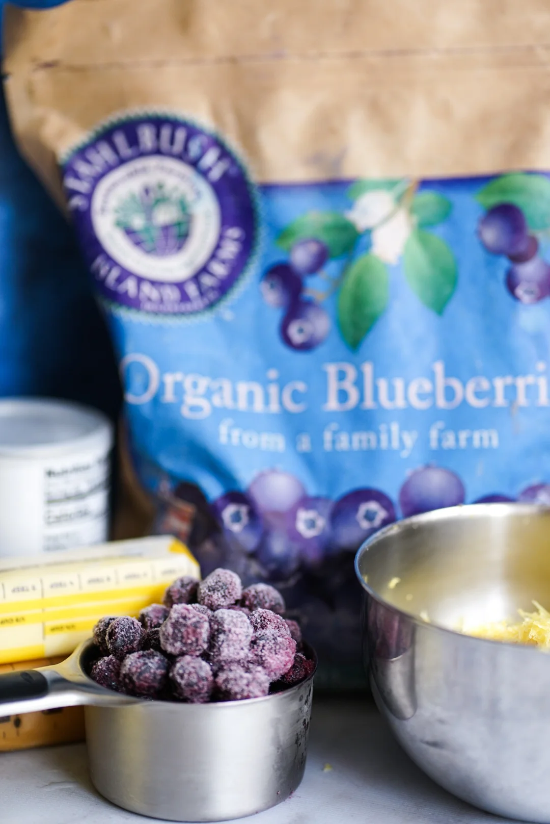 Organic Frozen Blueberries - 3lb. Bag - Image 3