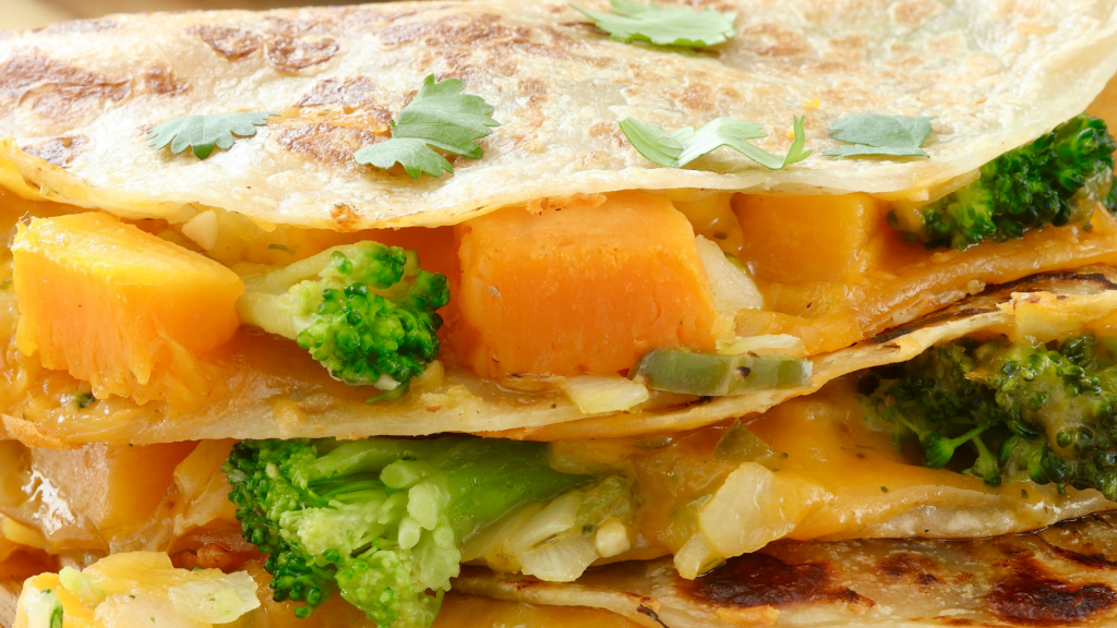 veggie quesadillas
