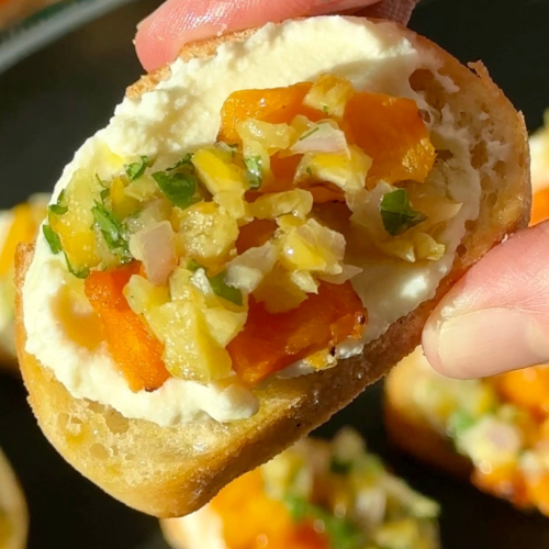 Butternut Squash Crostinis