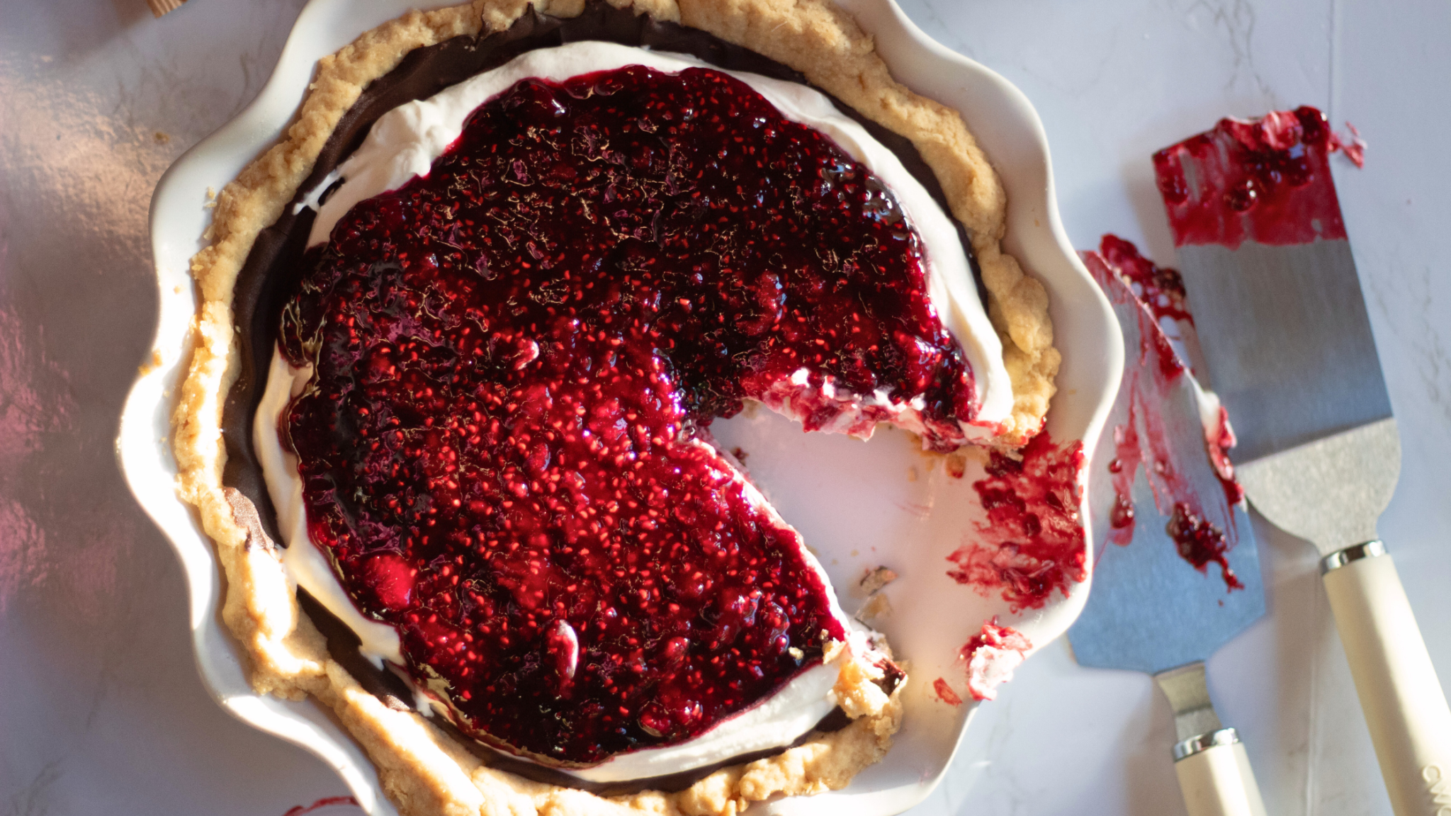 Stahl Red Raspberry Raspberry Cream Pie - Stahlbush Island Farms