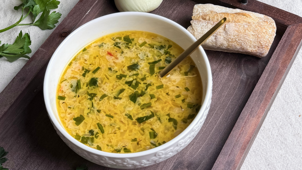a bowl of soup