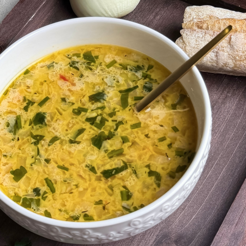 a bowl of soup